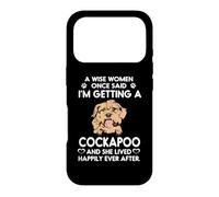 Carcasa para iPhone 17 Pro I'm Getting A Cockapoo Funny Dog Mom Puppy Lovers