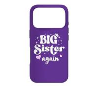 Carcasa para iPhone 17 Pro I'm Going to Be a Big Sister Again Big Sister Announcement