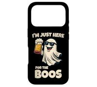 Carcasa para iPhone 17 Pro I'm Just Here For The Boos Funny Ghost Halloween