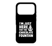 Carcasa para iPhone 17 Pro I'm Just Here for The Chocolate Fountain Dessert Dip Buffet