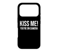Carcasa para iPhone 17 Pro Im Just Here for The Kiss CAM Show Kiss Me Youre On Camera