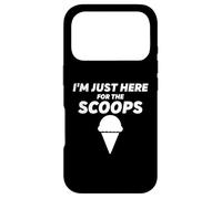 Carcasa para iPhone 17 Pro I'm Just Here For The Scoops - Funny Vanilla Ice Cream Joke