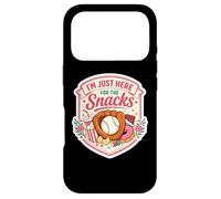 Carcasa para iPhone 17 Pro I'm Just Here For The Snacks Baseball Match Day Fan Mujer