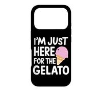 Carcasa para iPhone 17 Pro I'm Just Here for The Strawberry Gelato Italian Ice Cream