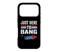 Carcasa para iPhone 17 Pro I'm Just Here to Bang 4th July Funny Petardo