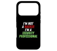 Carcasa para iPhone 17 Pro Im Not A Hacker Im A Security Professional OPSEC Cyber Humor