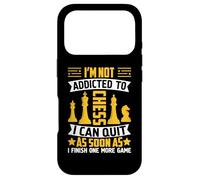 Carcasa para iPhone 17 Pro I'm Not Addicted To Chess I Can Quit As Soon As I Finish One