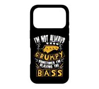 Carcasa para iPhone 17 Pro I'm Not Always Grumpy Sometimes I'm Playing The Bass Humor