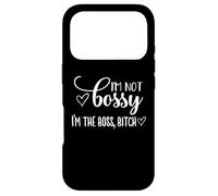 Carcasa para iPhone 17 Pro I'm Not Bossy I'm The Boss Bitch Sign,I Am The Boss Bossy
