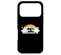 Carcasa para iPhone 17 Pro I'm Not Gay But My Boyfriend Is