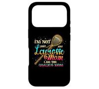 Carcasa para iPhone 17 Pro Im Not Just Any Lacrosse Mom Im The Goalie's Mom Mother's Day