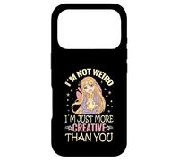 Carcasa para iPhone 17 Pro I'm Not Weird I'm Just More Creative Than You Anime