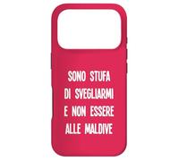 Carcasa para iPhone 17 Pro I'm Tired of Waking up and Not Being in The Maldives