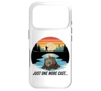 Carcasa para iPhone 17 Pro Imán Just One More Cast Safe Cracker Fishing Treasure
