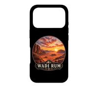 Carcasa para iPhone 17 Pro Impresionante Wadi Rum Desierto Puesta del Sol Medio Oriente Paisaje