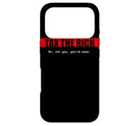 Carcasa para iPhone 17 Pro Impuestos a los Ricos | No, tú no, Eres pobre. | Edgy Political