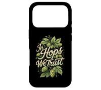 Carcasa para iPhone 17 Pro In Hops We Trust Craft Beer Brewing Hops Design