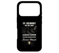 Carcasa para iPhone 17 Pro In Memory of My Son Always Loved Forever Missed Son Memorial