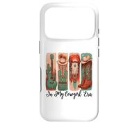 Carcasa para iPhone 17 Pro In My Cowgirl Era Cowboy Boots Cowgirl Hat Women Blue Cowboy
