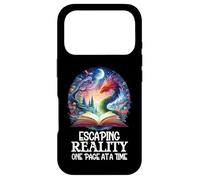 Carcasa para iPhone 17 Pro In My Fantasy Era Book Club Dragon Escaping Reality One Page