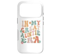 Carcasa para iPhone 17 Pro In My Great Auntie Era Baby Announcement Gran Día de la Madre