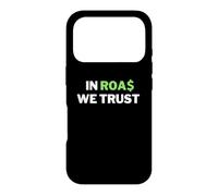Carcasa para iPhone 17 Pro In ROAS We Trust - Divertido Dropshipping/Broma de Comercio electrónico