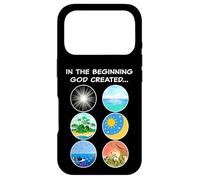 Carcasa para iPhone 17 Pro In The Beginning God Created: School Teacher & Kids Creation
