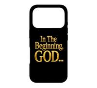 Carcasa para iPhone 17 Pro In The Beginning God... Genesis 1:1 Christian Bible Verse