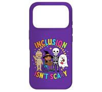 Carcasa para iPhone 17 Pro Inclusion ISN’t Scary Cute Halloween Kindness