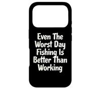 Carcasa para iPhone 17 Pro Incluso el Peor día de Pesca es Mejor Que un Pescador Trabajador