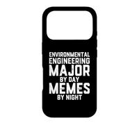 Carcasa para iPhone 17 Pro Ingeniería Ambiental Día Mayor Memes Noche Ecológico