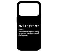 Carcasa para iPhone 17 Pro Ingeniero Civil Definición Edificios Ingeniería de Construcción