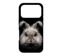 Carcasa para iPhone 17 Pro Inglés Angora Conejo Cara Bosque Fauna Silvestre