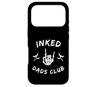 Carcasa para iPhone 17 Pro Inked Dads Club Skeleton Hand Bats Graphic