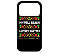 Carcasa para iPhone 17 Pro Inkwell Beach, Oak Bluffs, Martha's Vineyard, MA Mapa Vintage