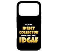 Carcasa para iPhone 17 Pro Insect Collector Idgaf Meme Bug Science Ant Studying Insects