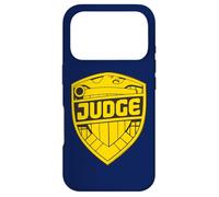 Carcasa para iPhone 17 Pro Insignia Dorada de Juez Dredd, 2000 d.C.