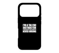 Carcasa para iPhone 17 Pro Instructores de Tai Chi/Principiantes de Tai Chi/Maestros de Tai Chi