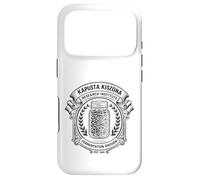 Carcasa para iPhone 17 Pro Investigación de Kiszona Kapusta - Divertido diseño Amante del chucrut