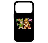 Carcasa para iPhone 17 Pro Irlanda UK Bandera Raíces Irlandesas Británicas San Patricio