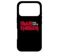 Carcasa para iPhone 17 Pro Iron Maiden Logos On Black
