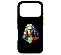 Carcasa para iPhone 17 Pro Isaac Newton Geométrico Pop Art