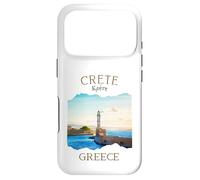Carcasa para iPhone 17 Pro Isla Griega Creta Grecia Chania Old Town Lighthouse Harbour