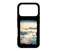 Carcasa para iPhone 17 Pro Isla Tsukuda en Musashi Hokusai Vintage Retro Arte Japonés