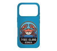 Carcasa para iPhone 17 Pro Isla Tybee Georgia Crab Coastal Beach Travel
