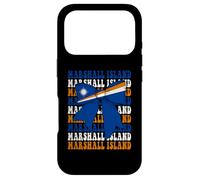 Carcasa para iPhone 17 Pro Islas Marshall Marshallese Pride Coquette Bow Flag