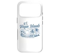Carcasa para iPhone 17 Pro Islas Vírgenes Estados Unidos Beach Vacation USVI Vintage