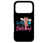 Carcasa para iPhone 17 Pro It Is My Birthday Good Time Jirafa Party Animal Colorido