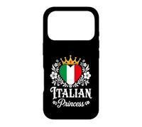 Carcasa para iPhone 17 Pro Italian Princess Italy Flag Proud Italian Girl