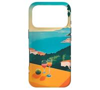 Carcasa para iPhone 17 Pro Italian Village Cocktail by The Sea Amalfi Summer Art